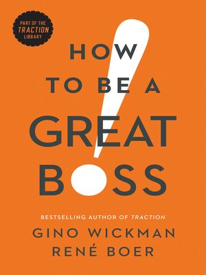 cover image of How to Be a Great Boss
